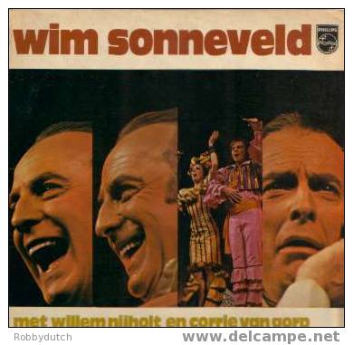 * LP * WIM SONNEVELD MET WILLEM NIJHOLT EN CORRIE VAN GORP (1971) - Humor, Cabaret