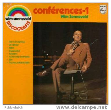 * LP * WIM SONNEVELD - CONFÉRENCES -1 - Humor, Cabaret