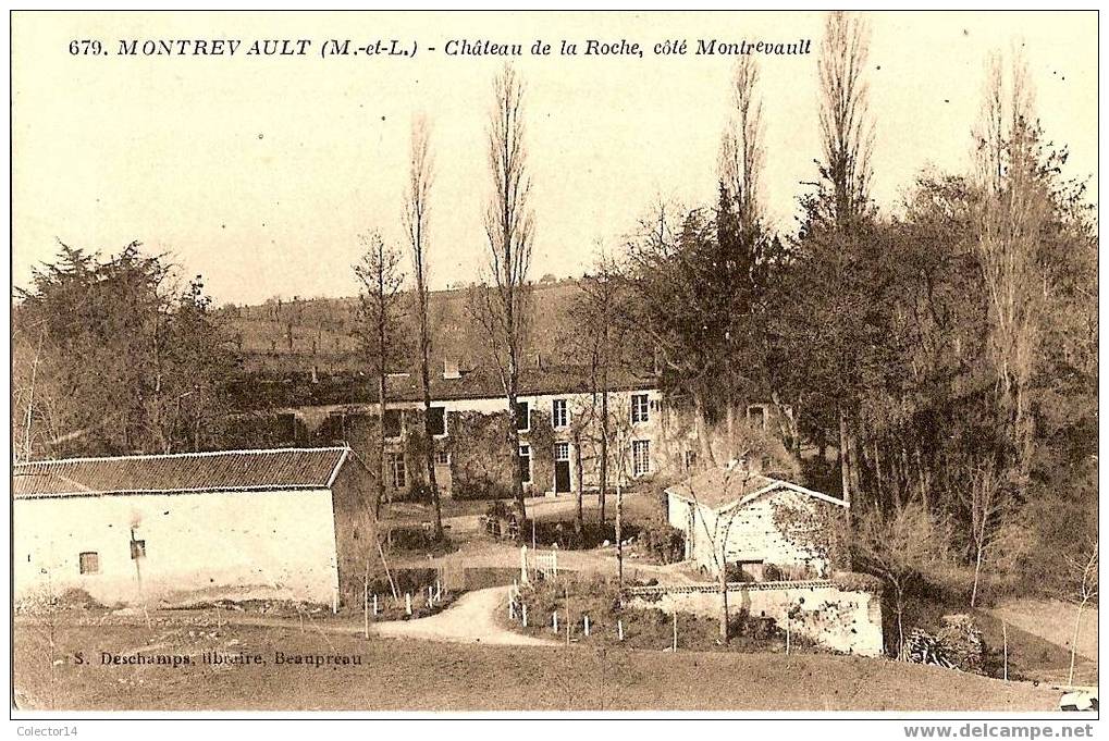 MONTREVAULT CHATEAU DE LA ROCHE - Montrevault