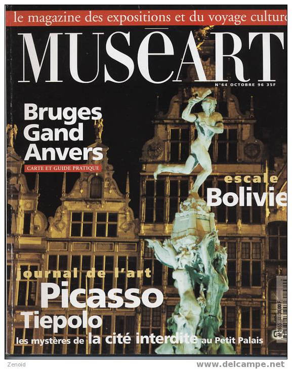 Museart 64 - Bruges Gand Anvers - Géographie