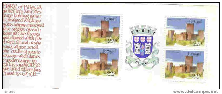 Portugal-1986 Guimaraes Castle Booklet M - Nuovi