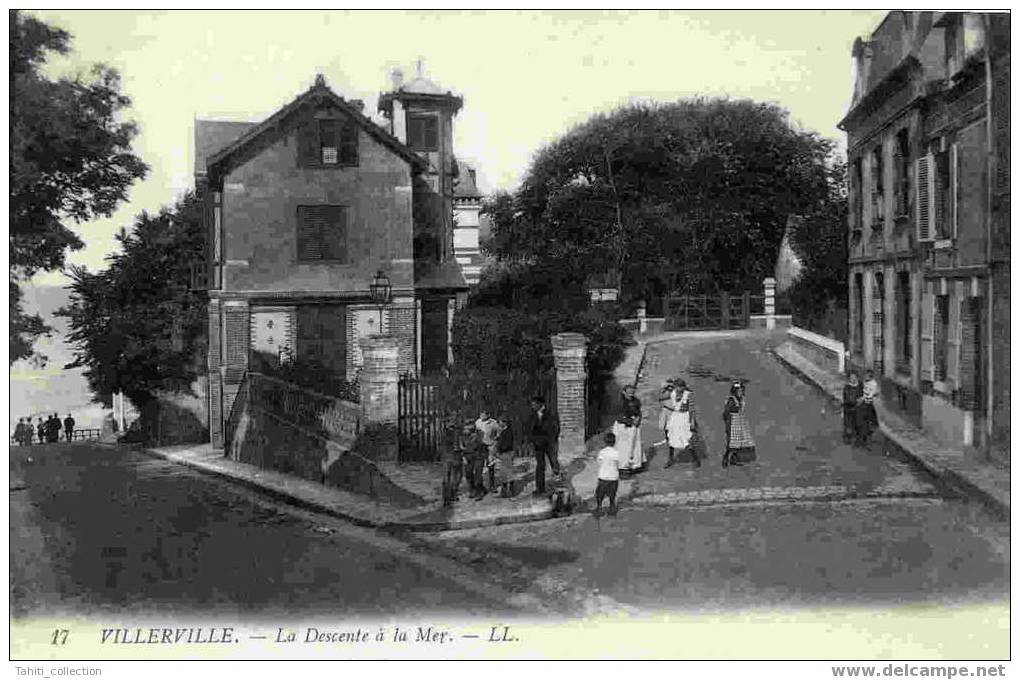 VILLERVILLE - La Descente à La Mer - Villerville