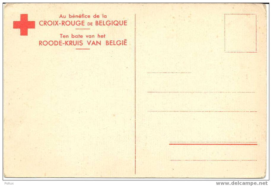 Cpa CROIX-ROUGE De Belgique, Savonnez Et Brossez... - Red Cross