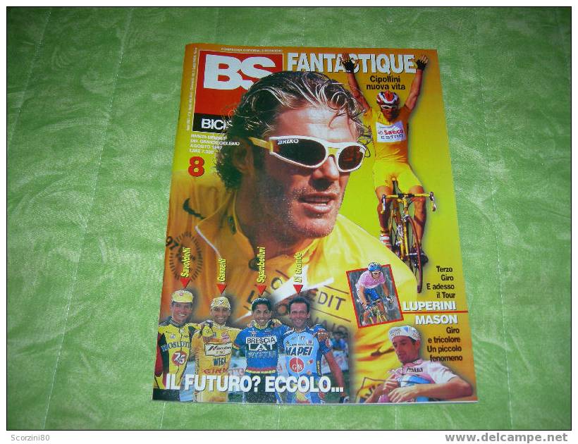 BS Bicisport 1997 N° 8 Agosto (Mario Cipollini) - Deportes