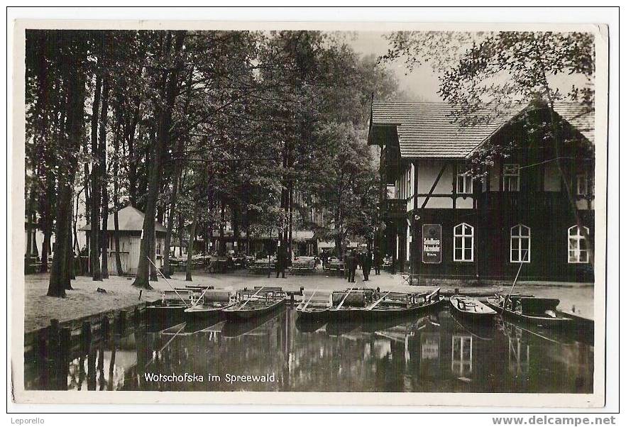 AK WOTSCHOFSKA I.Spreewald  E*1707 - Lübben (Spreewald)