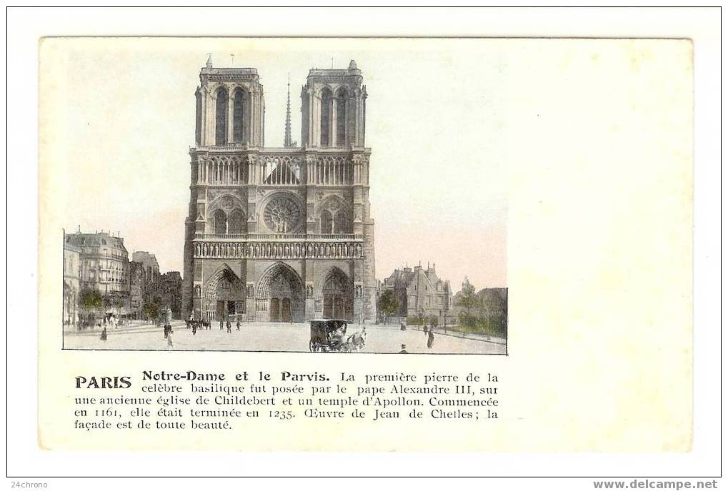 Paris: Notre Dame De Paris Et Le Parvis (07-159) - Notre Dame De Paris