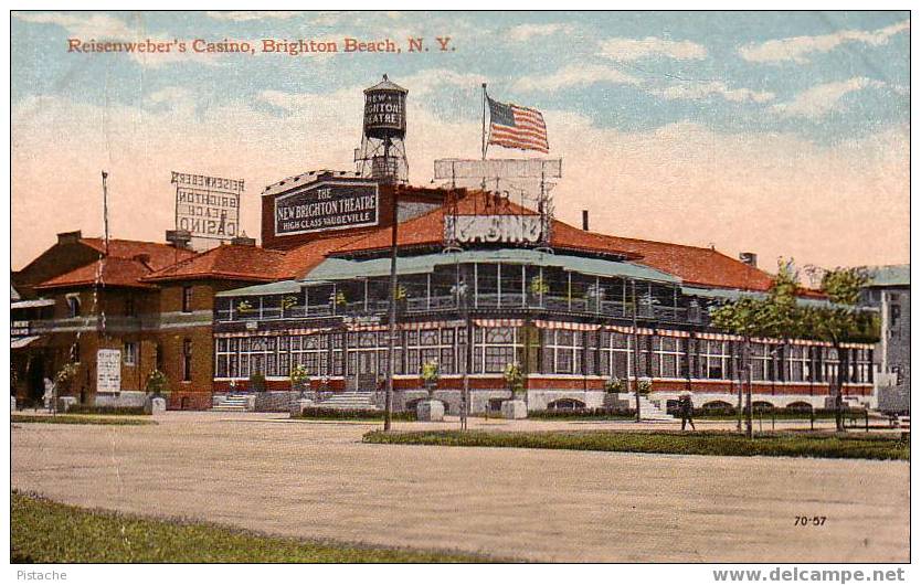 Brighton Beach, N.Y. Reisenweber´s Casino Gambling - Unused - Casinos