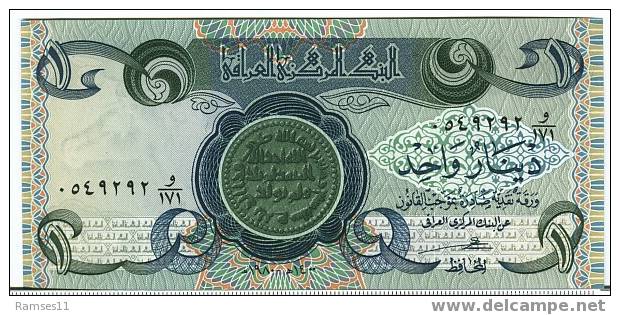 IRAK, 1 Dinar, 1980, Unc - Irak