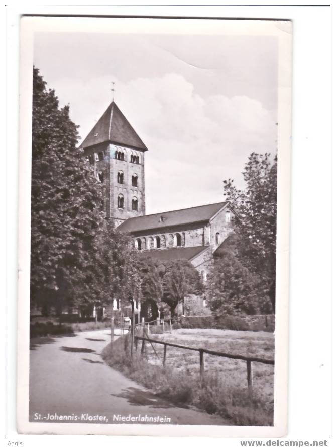 CPSM---   PAYS-BAS----ALLEMAGNE----SAINT-JOHANNIS-KLOSTER----EGLISE - Lahnstein