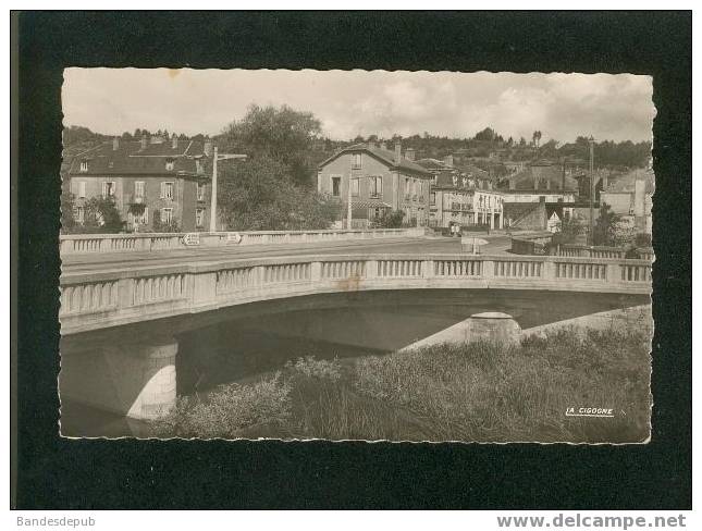 CPSM - Longuyon - Pont Des 2 Eaux ( La Cigogne 54 322 05 Format CPA) - Longuyon