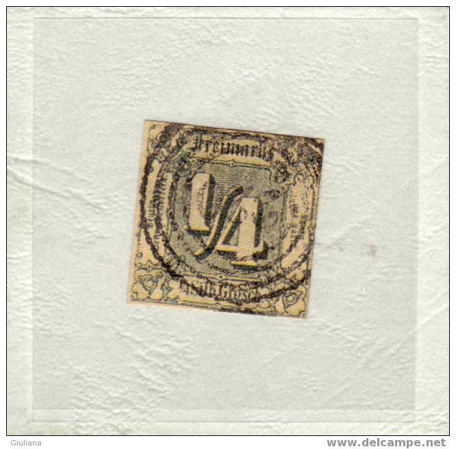 Thurn Und Taxis  - N. 14 Used ND  (Unificato) 1862-64 - Usati