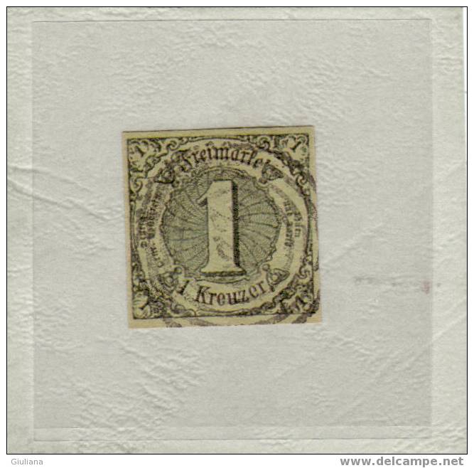 Thurn Und Taxis  - N. 32 Used ND  (Unificato) 1852 - Gebraucht