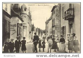 Chagny 71 - Rue De La Bouthière - Animée - Chagny