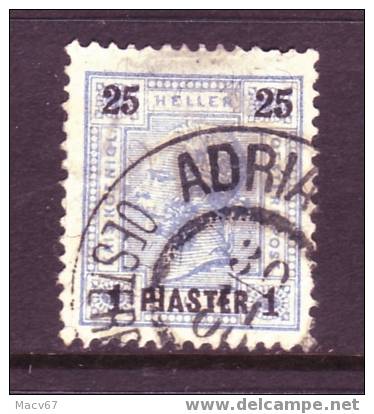 Austria  In Turkey 41  (o)  Adrianopoli Cd. - Used Stamps