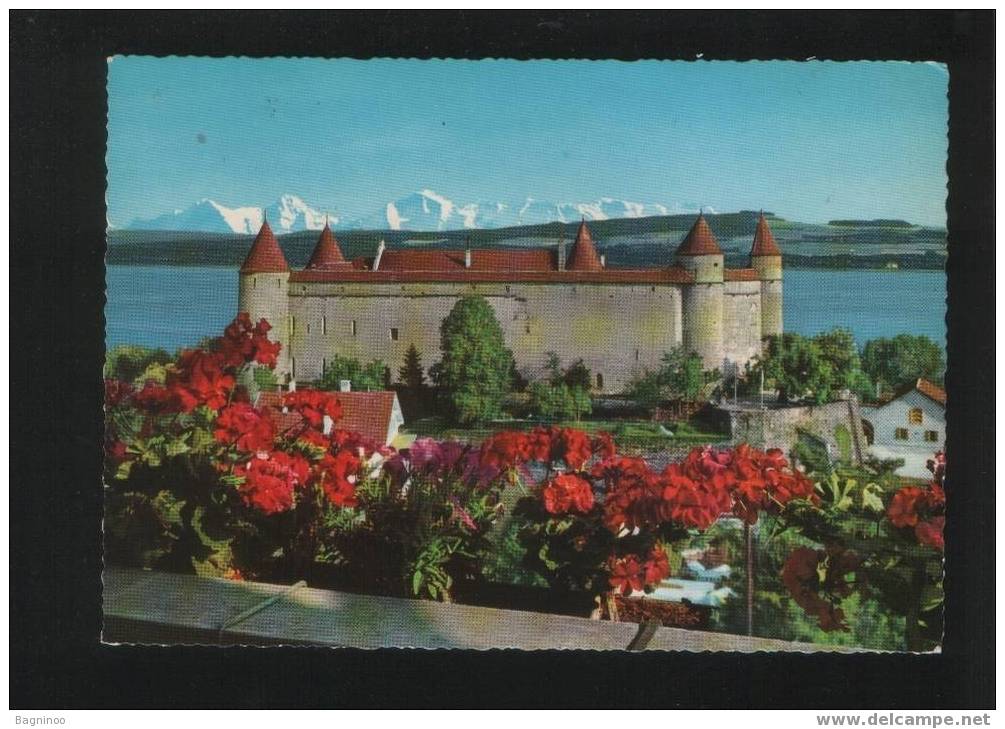 GRANDSON Postcard SWITZERLAND - Grandson