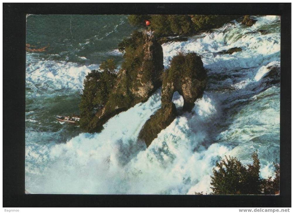 RHEINFALL Postcard SWITZERLAND - Alpinismo