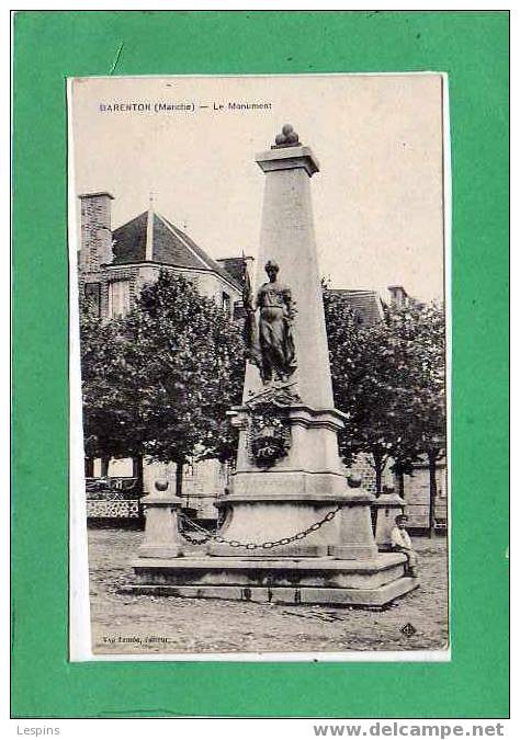 BARENTON -- Le Monument - Barenton