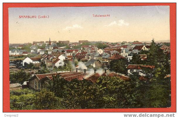 57 SARREBOURG SAAUBURG Cpa Totalansicht                 4587 Verlag - Sarrebourg