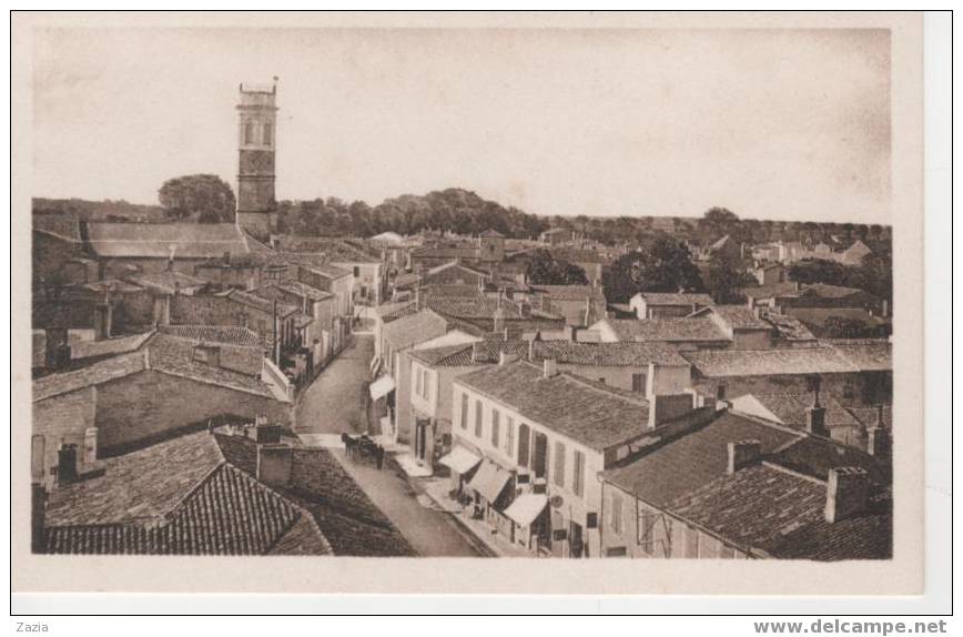 17.462/St PIERRE - Panorama Vu Vers L'église. - Saint-Pierre-d'Oleron