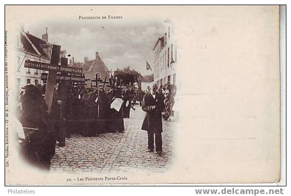 FURNES PROCESSION  1903  NEUVE - Veurne