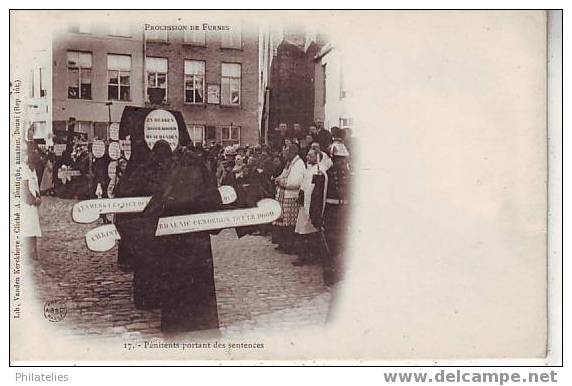 FURNES PROCESSION  1903  NEUVE - Veurne