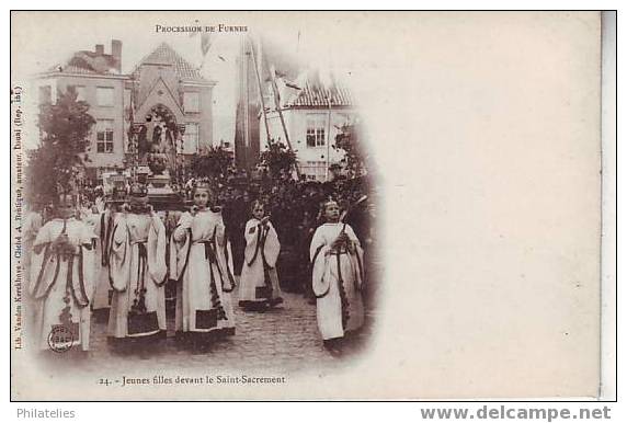 FURNES PROCESSION  1903  NEUVE - Veurne