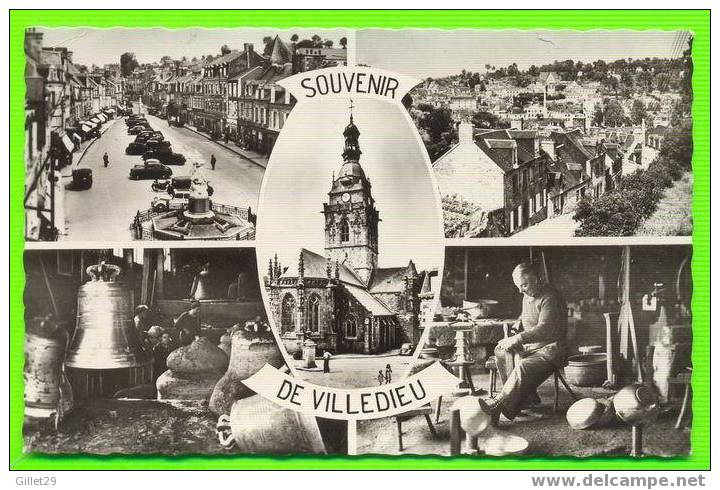 VILLEDIEU - SOUVENIR MULTIVUES - REAL PHOTO - - Villedieu