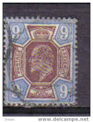 Grande-Bretagne Great Britain 1902 9d (cote Pnd 60) Obl - Used Stamps