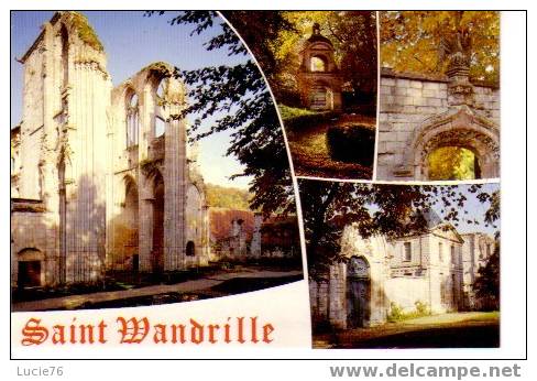 SAINT WANDRILLE  - 4 Vues :    Aperçus D´Automne .... - Saint-Wandrille-Rançon
