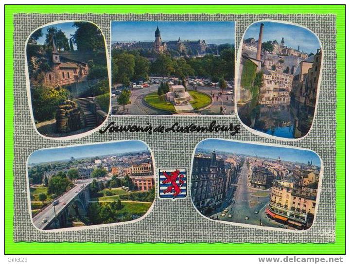 SOUVENIR DE LUXEMBOURG - 5 PHOTOS DIFFÉRENTES - E.A. SCHAACK - - Autres & Non Classés