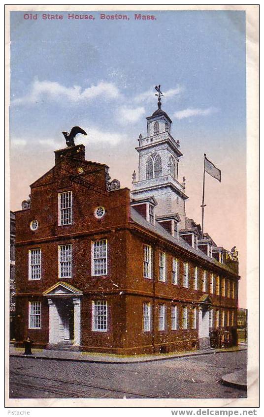 Boston, Mass. - Old State House - Jamais Utilisée - Mason Bros. & Co. - Boston