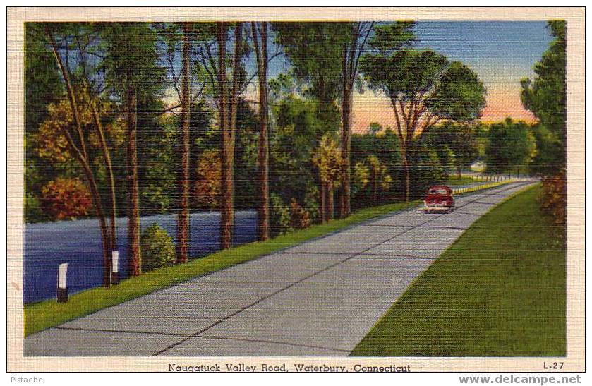 Waterbury, Conn. - Naugatuck Valley Road - 1948 - Voyagée USA-Canada - Waterbury