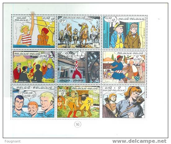 Belgique:1999:N°B.F.81 NSC.Philatélie De La Jeunesse.Bande Dessinée. - Comics