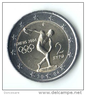 ** 2 EUROS GRECE 2004 COMMEMORATIVE PIECE  NEUVE ** - Grecia