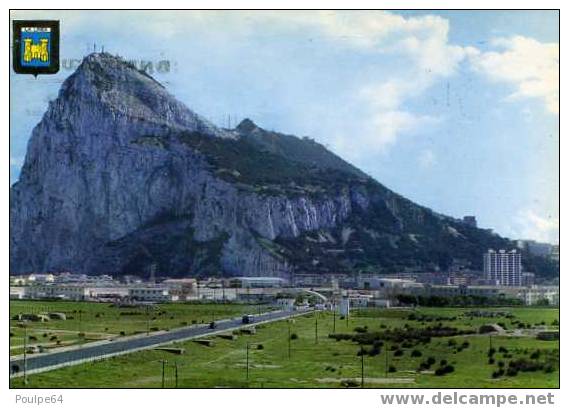 La Linea - Vue Du " Peñon " De Gibraltar - Cádiz