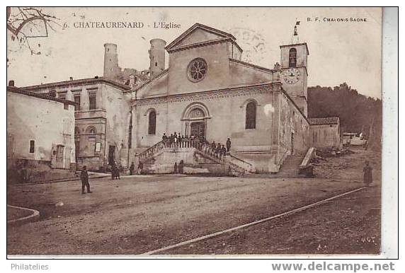 CHATEAURENARD  L EGLISE 1904 - Chateaurenard