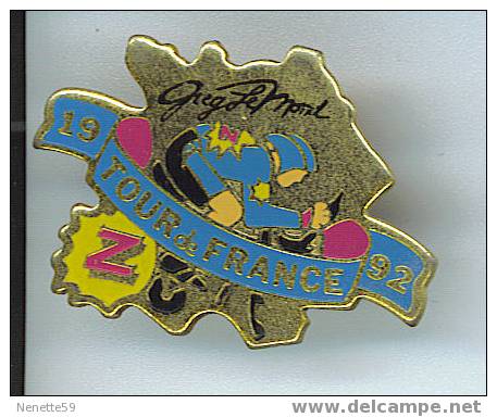 Pin´s TOUR DE FRANCE 1992 GREG LEMOND - Cyclisme