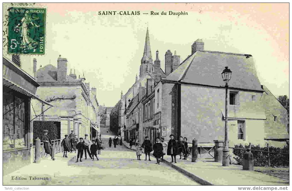 SAINT-CALAIS - Rue Du Dauphin - Saint Calais