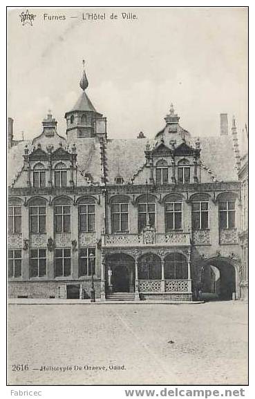 Furnes ( Veurne ) - L'Hôtel De Ville - Veurne