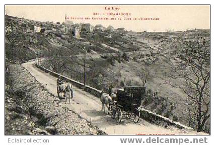 Rocamadour      46      Le Service Des Courriers Sur La Cote De L'Hospitalet   (voir Scan) - Rocamadour