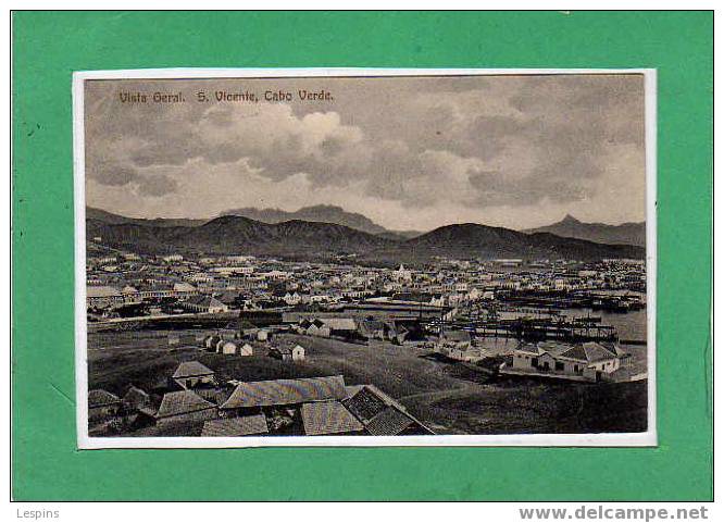 CAP VERT -- Vista Geral - S. Vicente - Cabo Verde