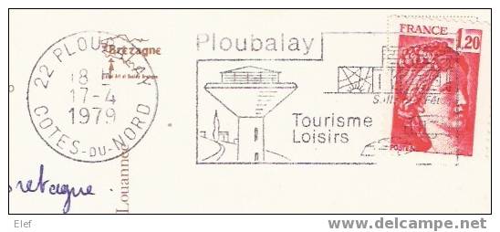 ERQUY (Cotes D'Armor) , "Ier Port Coquillier De France" : Le Port De Pêche , La Plage Et Le Cap + Flamme De Ploubalay TB - Erquy