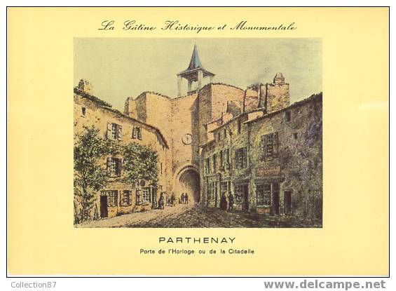 79 - DEUX SEVRES - PARTHENAY - PORTE De L'HORLOGE Et De La CITADELLE - THEOJAC 5 - Parthenay