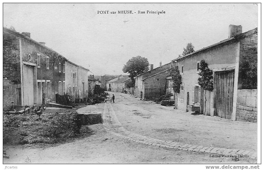 55 - PONT-sur-MEUSE - Rue Principale - Avioth