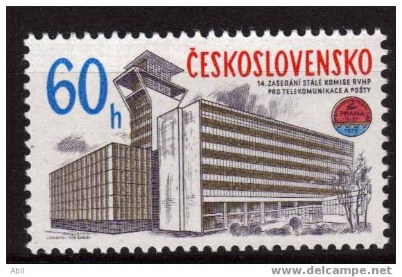 Tchécoslovaquie 1978 N° Y.T. :    2277** - Nuovi