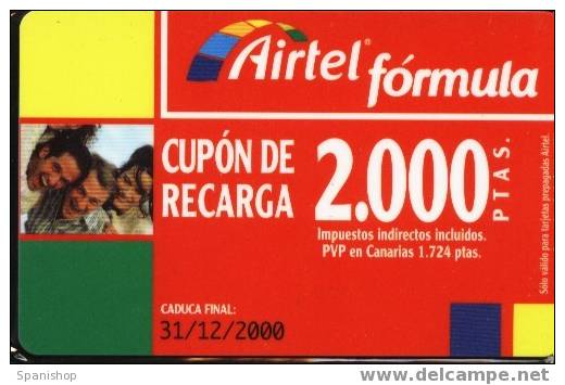 Airtel ACR-052 Friends 2000 Ptas 31/12/2000 Hard - Airtel