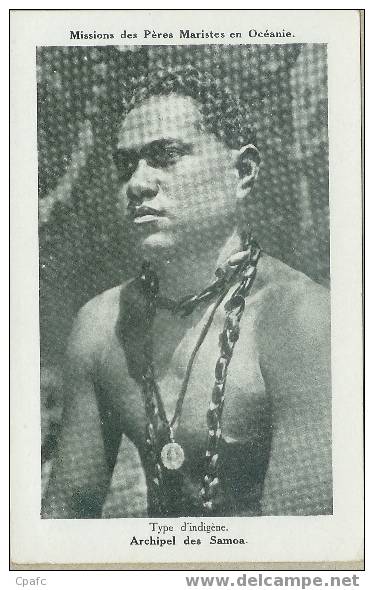 CPA TYPE D'INDIGENE / ARCHIPEL DES SAMOA-OCEANIE - Samoa