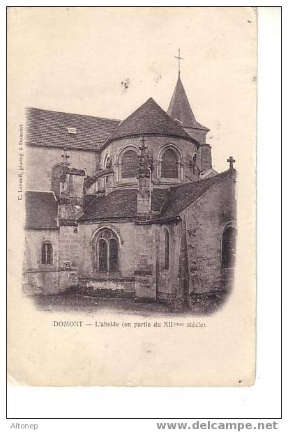 Domont, L'abside De L'église - Domont