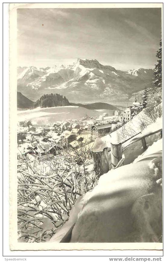 5707 Leysin Et Les Dents Du Midi 543 Trumpler - Leysin