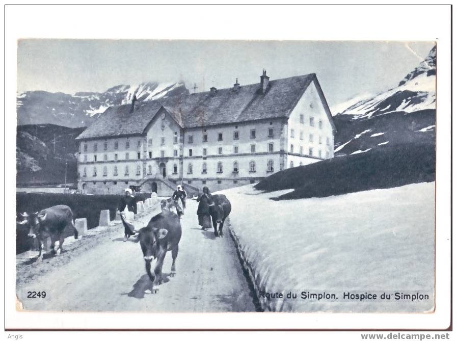 CPA----SUISSE---SIMPLON----HOSPICE - Simplon